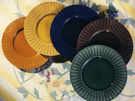 Tessitura Emerald Service Plate (Charger)