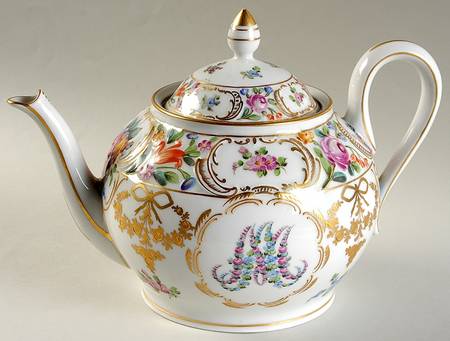Marie Antoinette Teapot & Lid