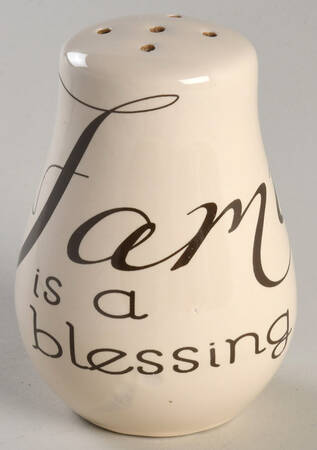 Circles of Love Pepper Shaker