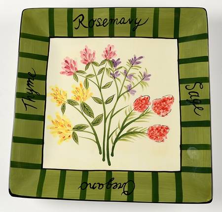 CIC139 Square Dinner Plate