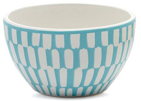 Confetti Blue Soup/Cereal Bowl