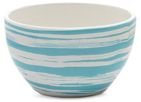 Confetti Blue Soup/Cereal Bowl