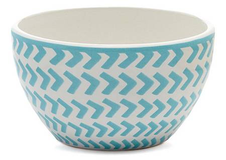 Confetti Blue Soup/Cereal Bowl