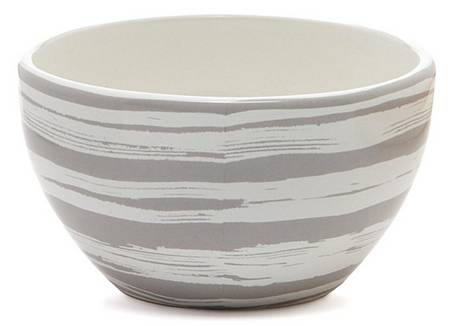 Confetti Grey Soup/Cereal Bowl