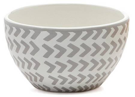 Confetti Grey Soup/Cereal Bowl