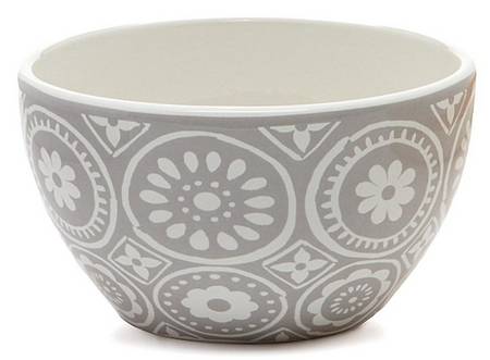 Confetti Grey Soup/Cereal Bowl