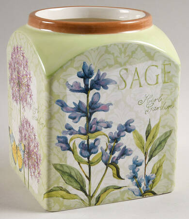Herb Garden Medium Canister No Lid