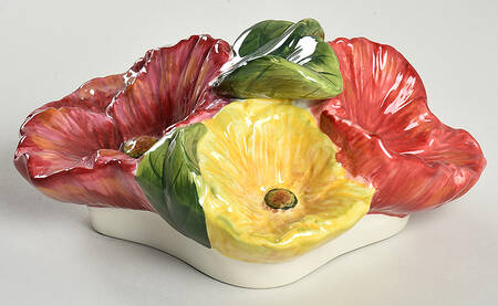 Le Fleur Poppies Lid for Figural Cookie Jar