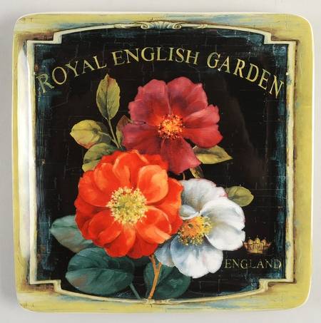 Garden View Dessert/Pie Plate