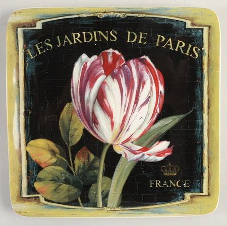 Garden View Dessert/Pie Plate