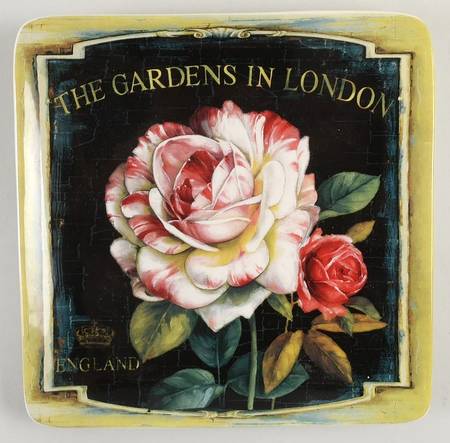 Garden View Dessert/Pie Plate