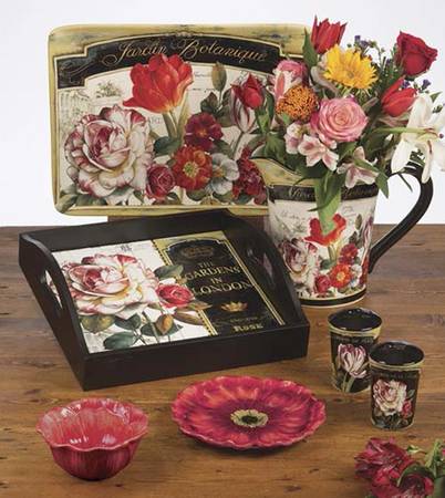 Garden View 16" Rectangular Serving Platter