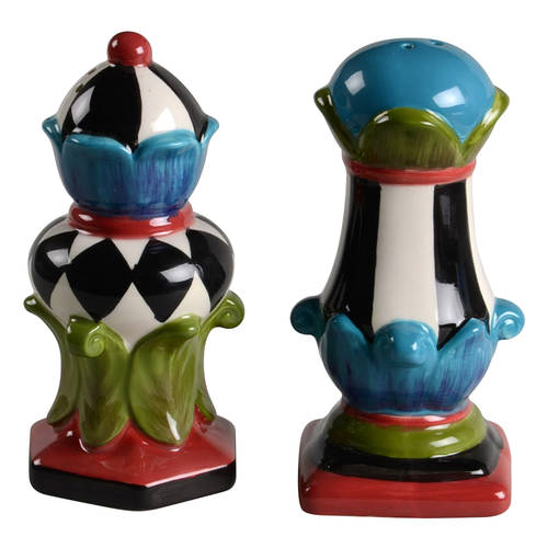 Classic Rose Salt & Pepper Set