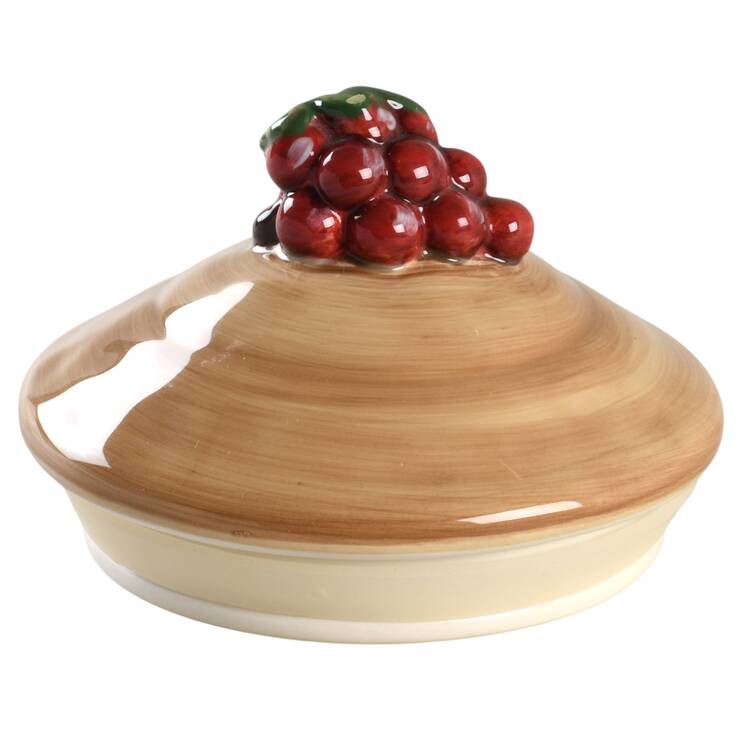Tuscan View Lid for Biscotti Jar