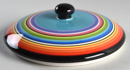Tequila Sunrise Lid for Bean Pot