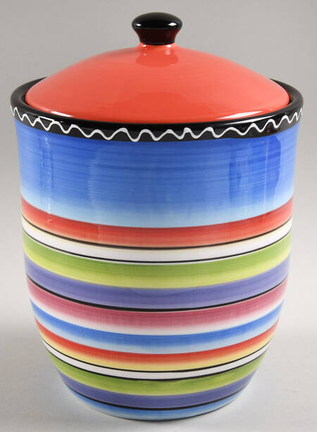 Tequila Sunrise Small Canister & Lid
