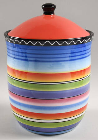 Tequila Sunrise Large Canister & Lid