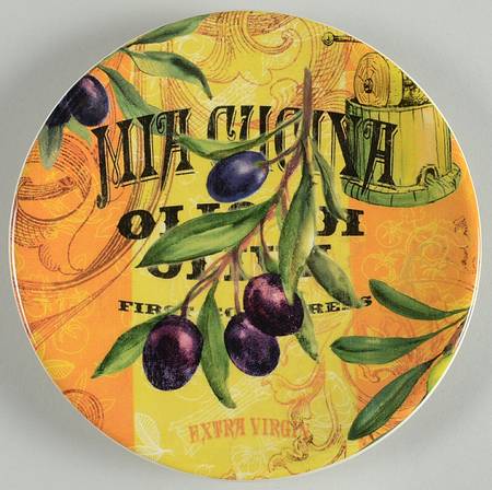 Olio Di Oliva Canape Plate