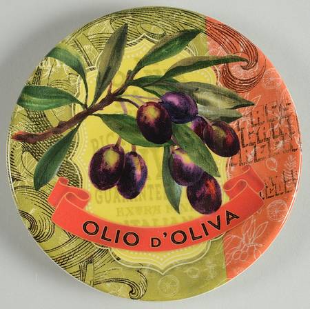 Olio Di Oliva Canape Plate