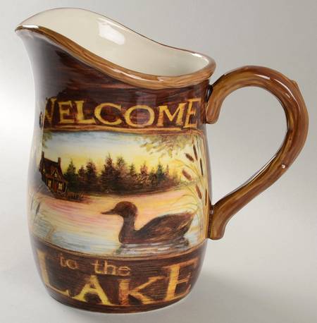 Lakeside Lodge 86 Oz Pitcher