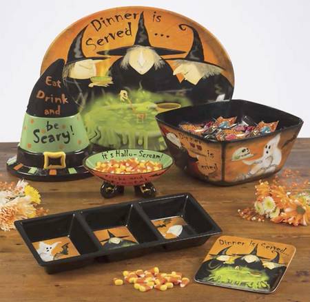 Eat, Drink & Be Scary Treat Jar & Lid