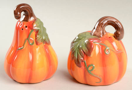 Harvest Garden Figural Salt and Pepper