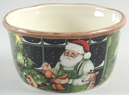 Santa's Workshop Individual Ice Cream Dish