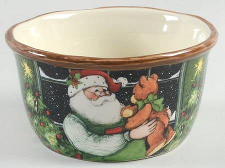 Santa's Workshop Individual Ice Cream Dish