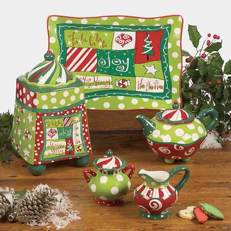 Christmas Jollies 14" Rectangular Serving Platter