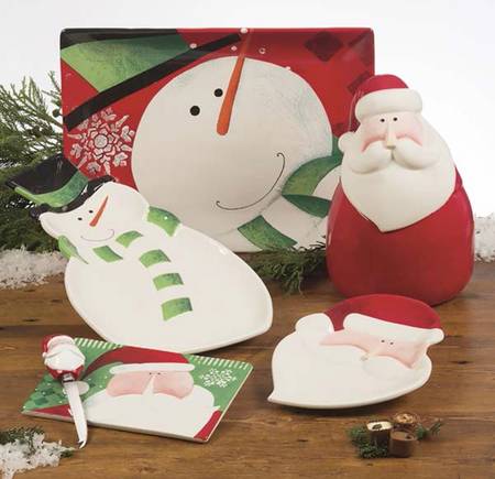 Christmas Fun 16" Rectangular Serving Platter
