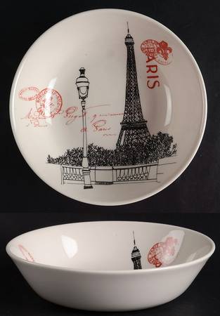 Parisienne Scene Soup/Cereal Bowl