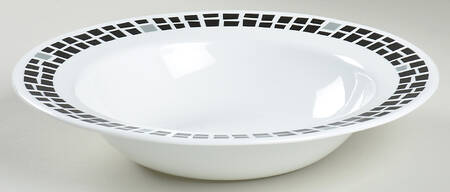 Precious Colours Black Onyx (Corelle) Individual Dinner/Pasta Bowl
