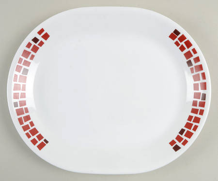 Precious Colours Ruby Red (Corelle) 12" Oval Serving Platter