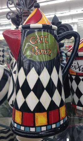 Cafe Paris Coffee Pot & Lid