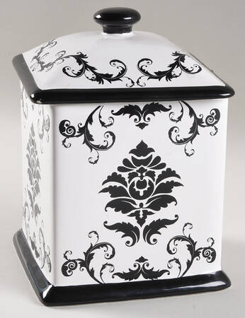 Damask Small Canister & Lid