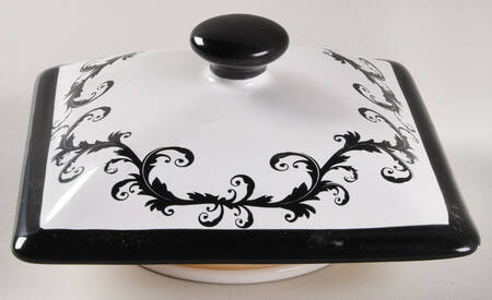 Damask Lid for Medium Canister