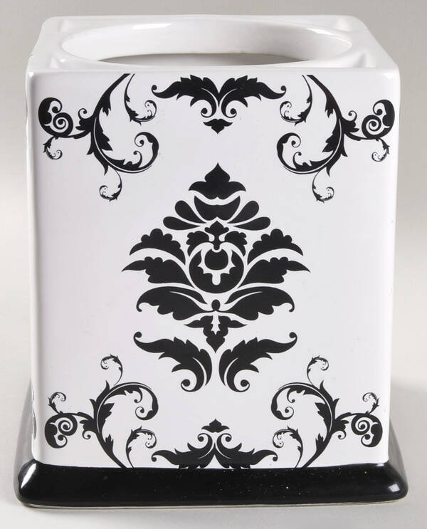 Damask Large Canister No Lid