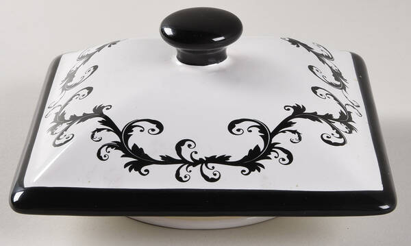 Damask Lid for Large Canister