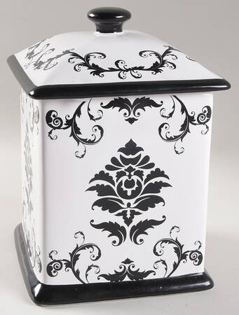 Damask Large Canister & Lid
