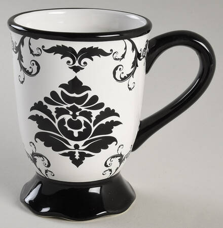 Damask Pedestal Mug