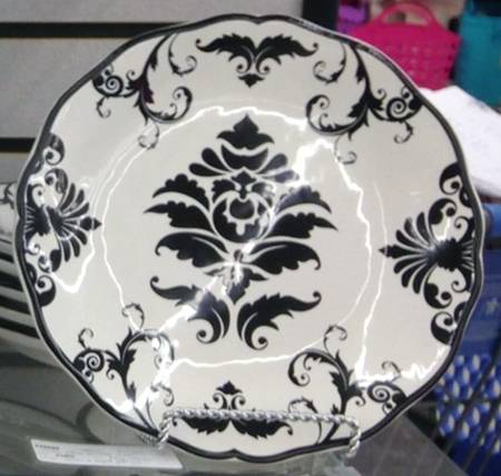 Damask Salad Plate