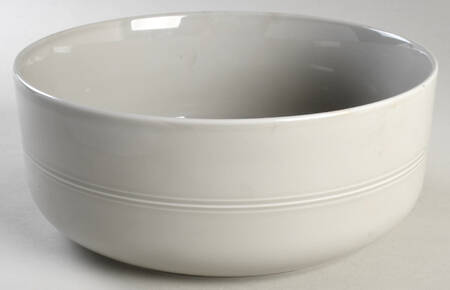 Hue Light Grey 9" Round Serving Bowl