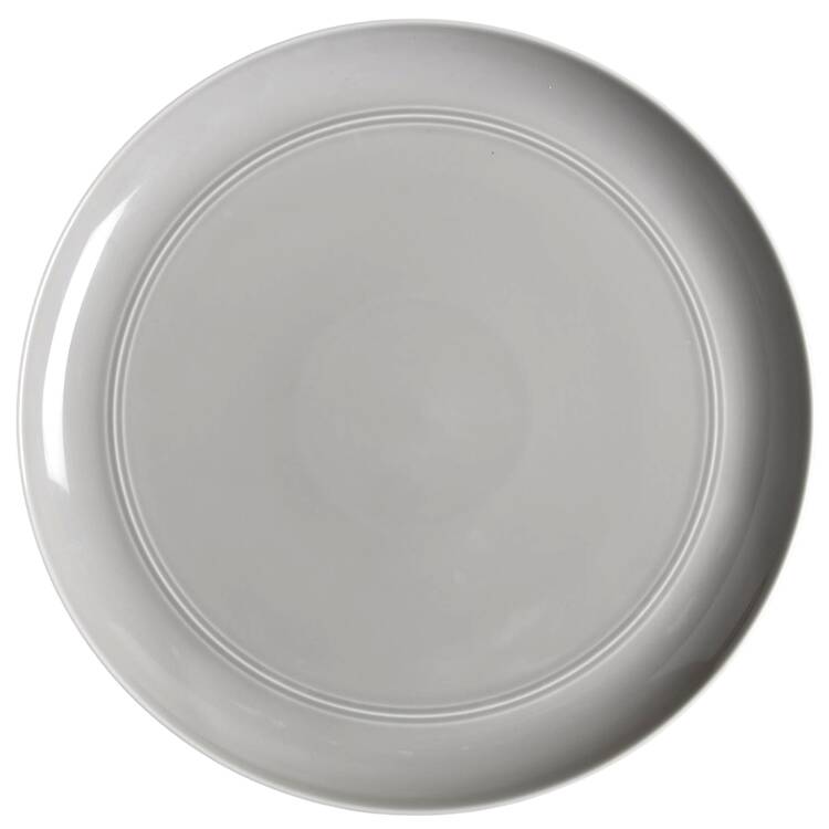 Hue Light Grey 12" Chop Plate (Round Platter)