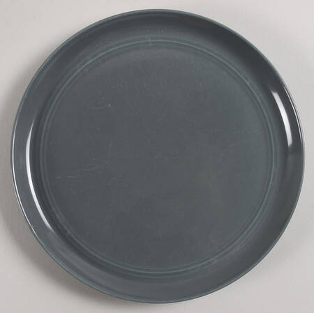 Hue Dark Grey Salad Plate