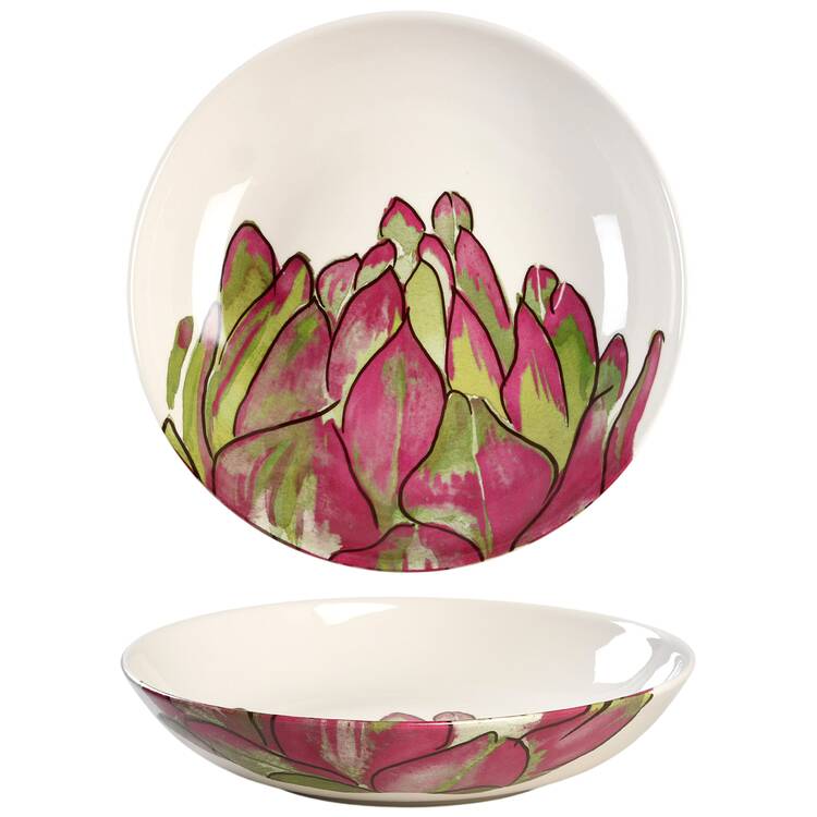 Artichoke 13" Pasta Serving Bowl