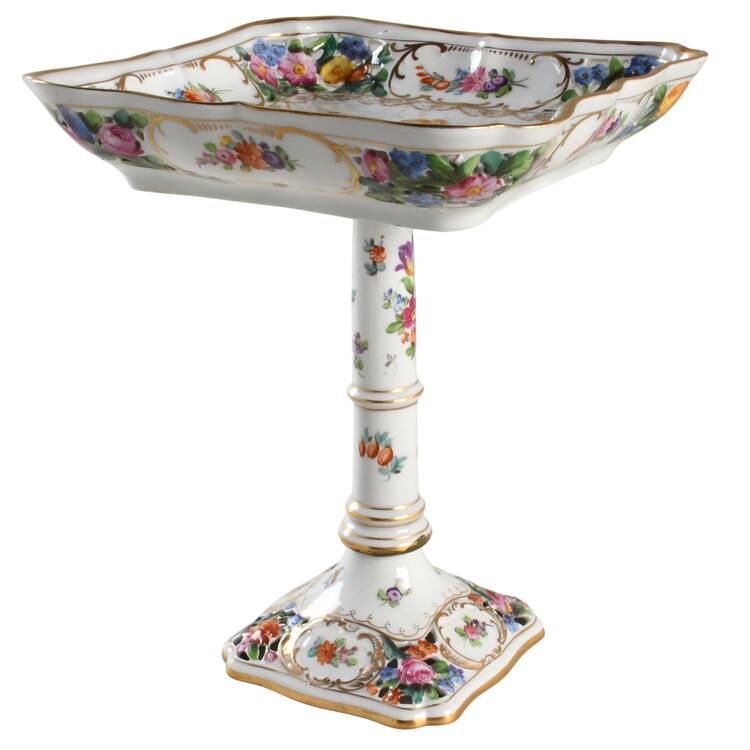 C6T8 Square Compote (Height X Width) by Carl Thieme