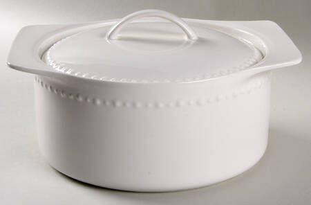 Chef's Collection (Hobnail) 2 Qt Round Covered Casserole