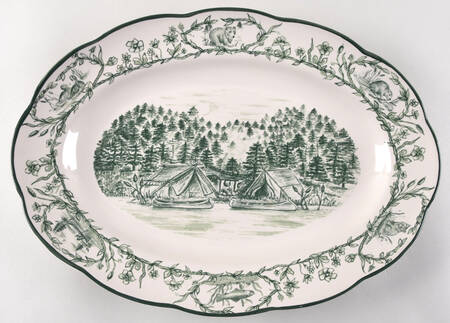 Camp 17" Oval Serving Platter