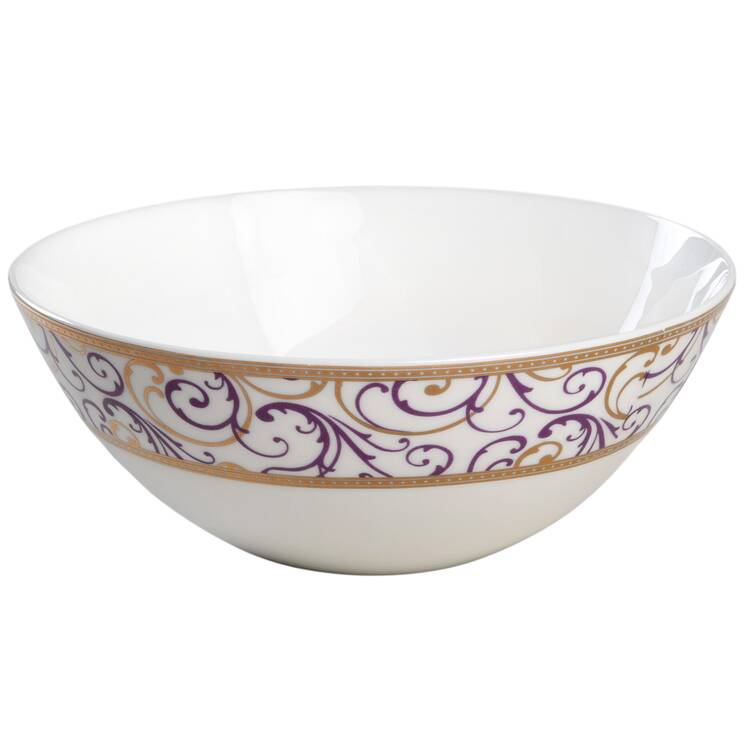Veluto Purple Soup/Cereal Bowl