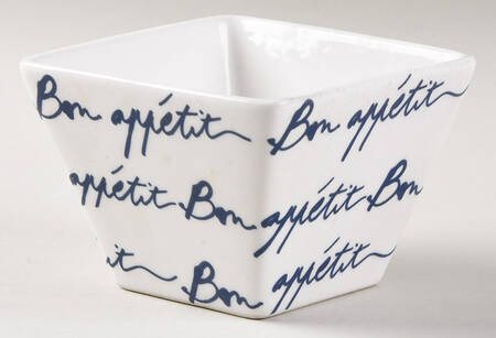 Bon Appetit Individual Square Appetizer Bowl